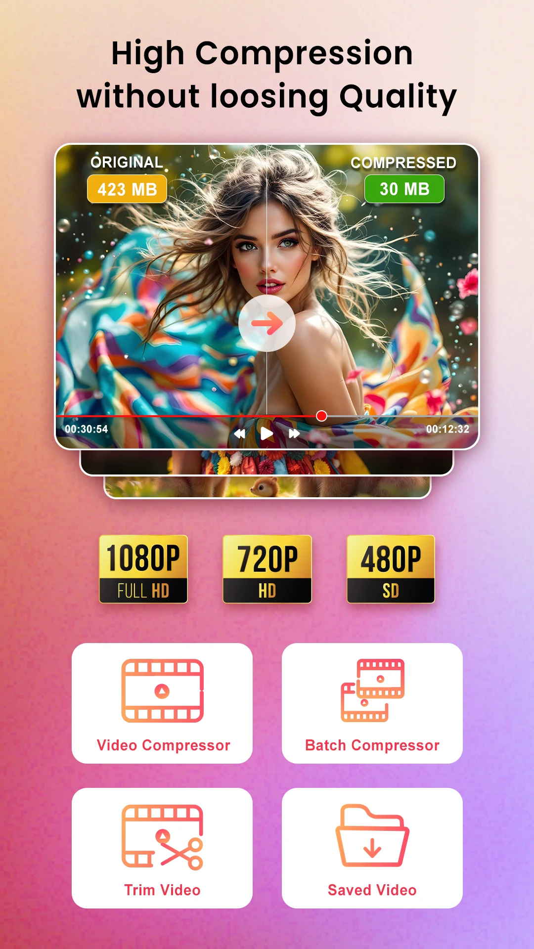 Video Compressor– Resize Video screenshot